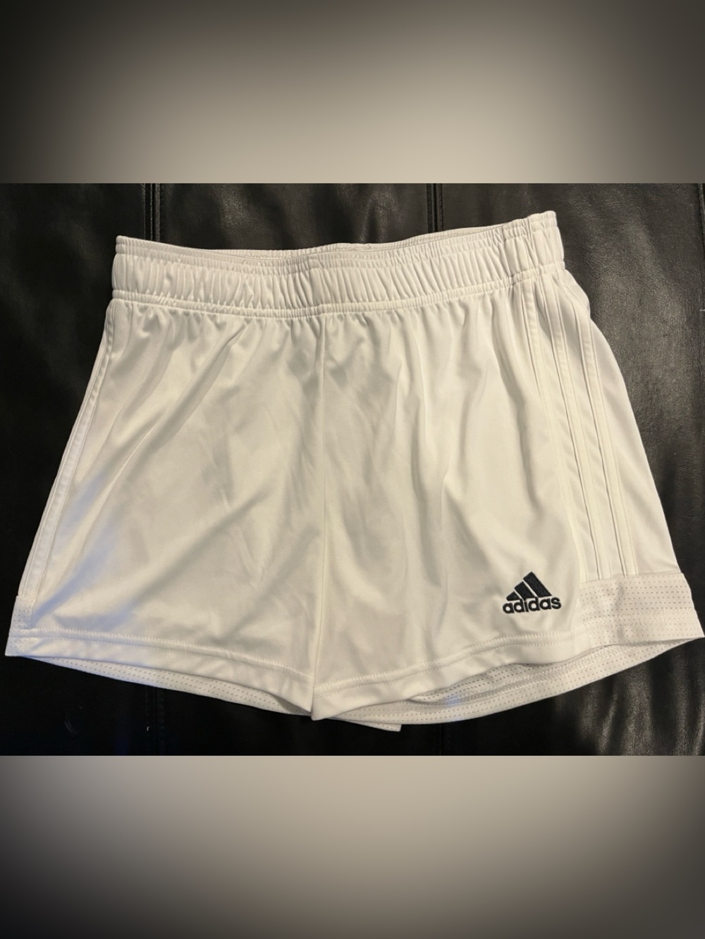 Adidas Climalite Women's White Athletic Shorts